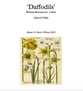 Daffodils SSAATTBB choral sheet music cover